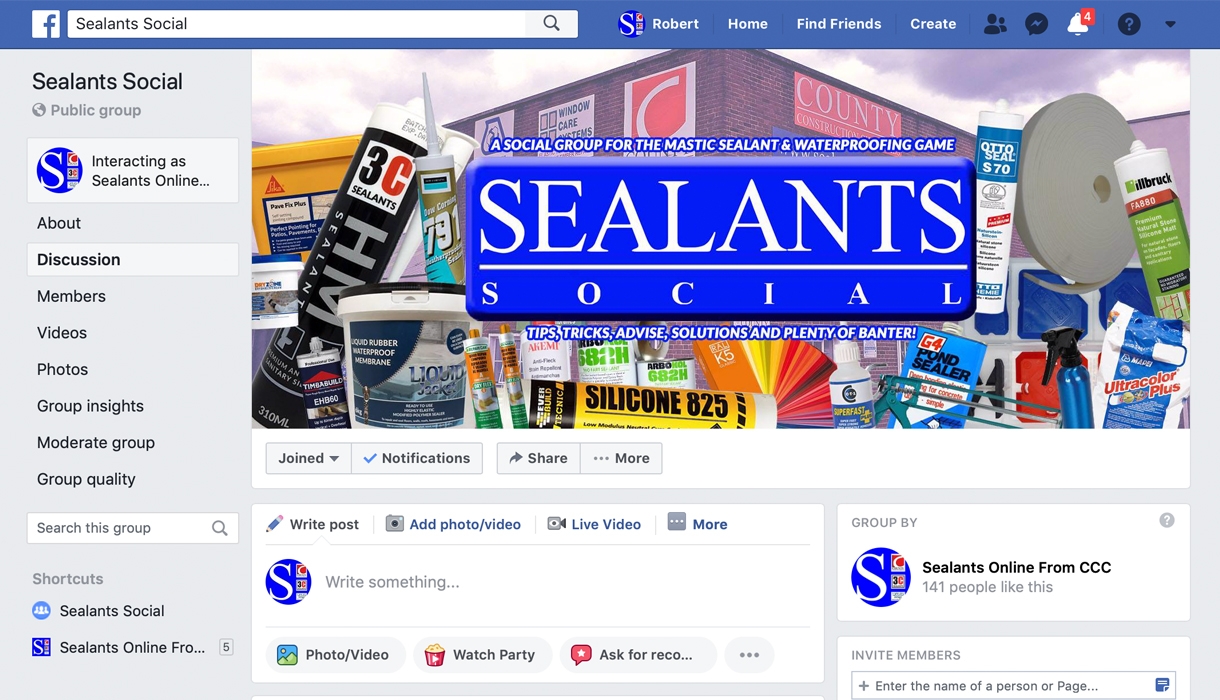 Sealants Social
